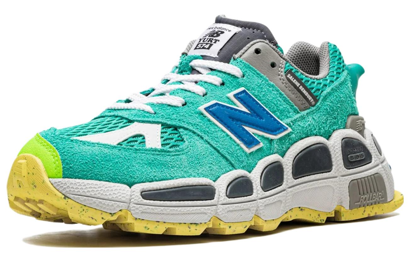 New Balance 574 YURT Salehe Bembury Universal Communication Emerald Sky 3 New Balance 574 YURT Salehe Bembury Universal Communication Emerald Sky