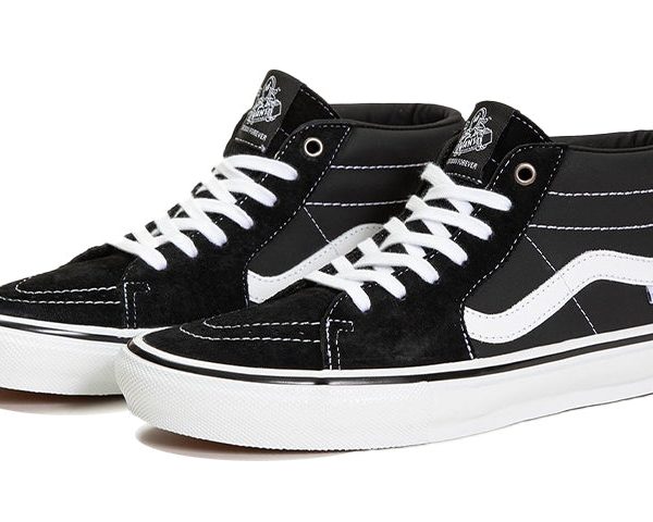 Vans Skate Grosso Mid Black White