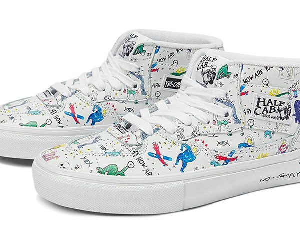 Vans Half Cab No Comply x Daniel Johnston