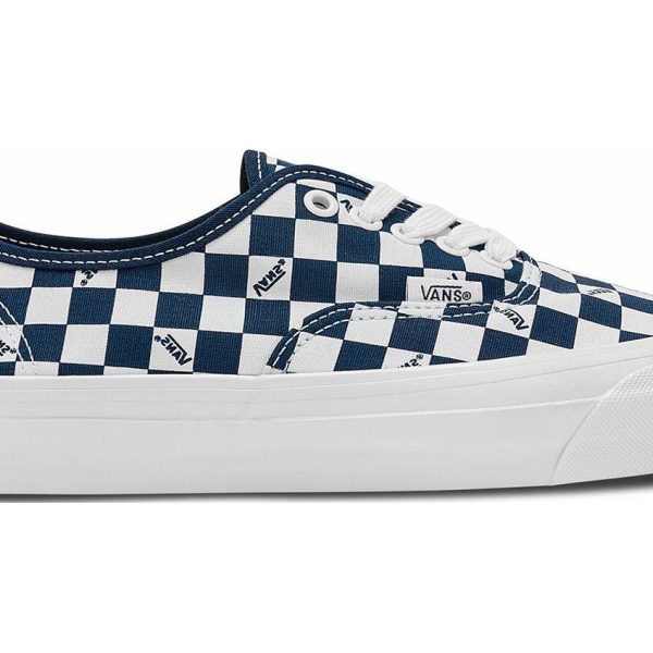 Vans Vault OG Authentic LX Checkerboard Blue White