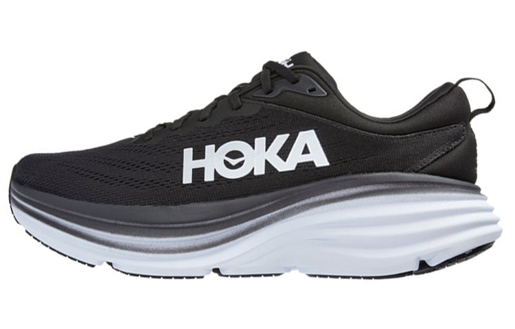 Hoka One One Bondi 8 Black White 4 Hoka One One Bondi 8 Black White