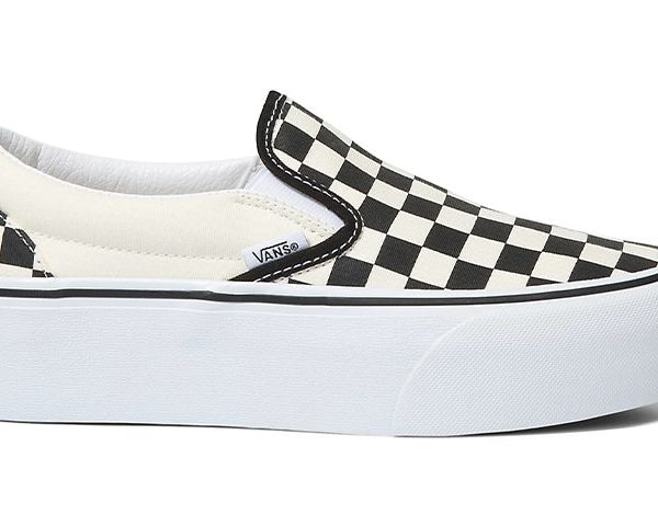 Vans Classic Slip-On Stackform Checkerboard Black White