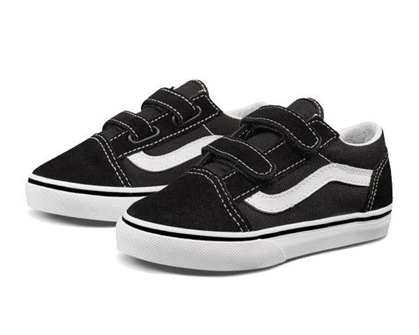 Vans Old Skool V Black White (TD)