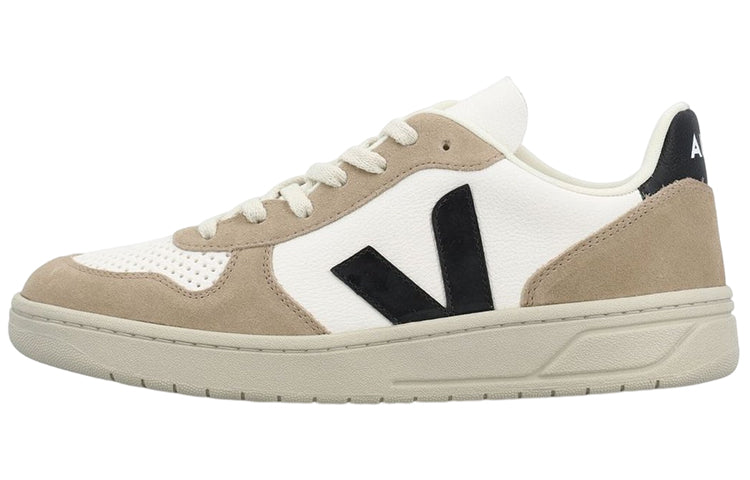 Veja V-10 Chromefree Leather White Black Sahara 4 Veja V-10 Chromefree Leather White Black Sahara