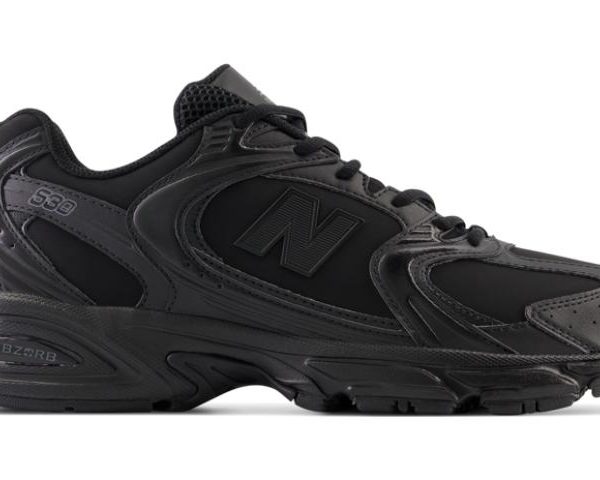 New Balance 530 Triple Black Leather