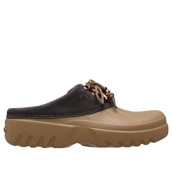 Crocs Axle Suede Mule Sepia Dark Cocoa (Womens)