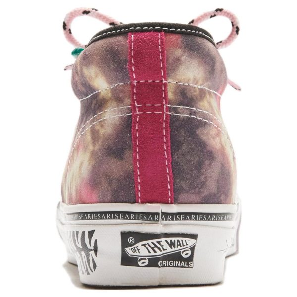 Vans UA OG Chukka Boot LX Aries Tie Dye Black Pink