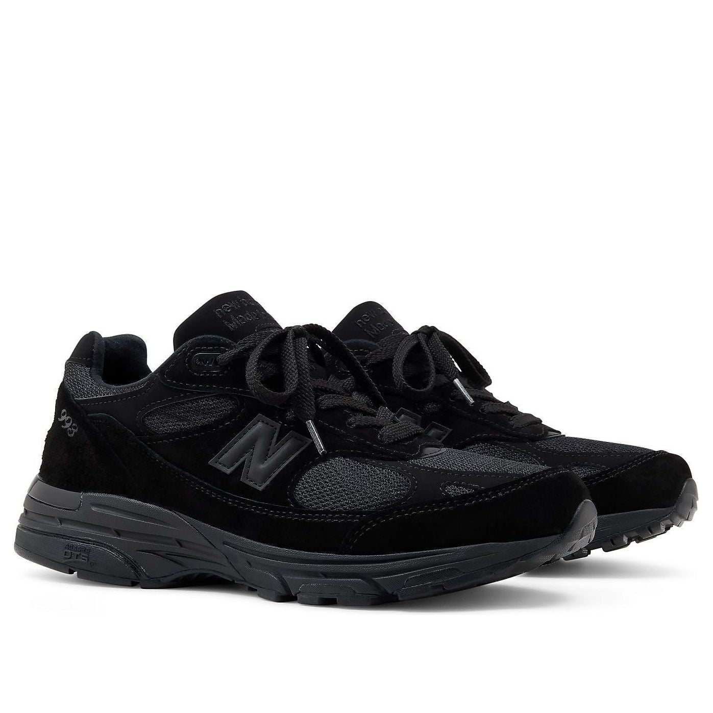 New Balance 993 MiUSA Triple Black Suede 5 New Balance 993 MiUSA Triple Black Suede