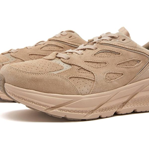 Hoka One One Clifton L Suede Shifting Sand Dune (All Gender)