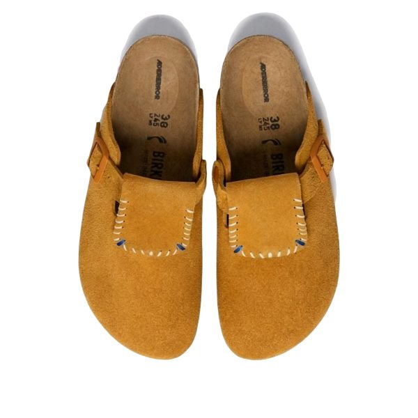 Birkenstock Boston Flap Suede ADERERROR Honey