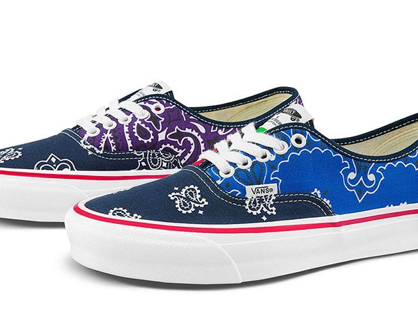 Vans Vault OG Authentic LX Bedwin & the Heartbreakers Multi-Color Yellow Bandana