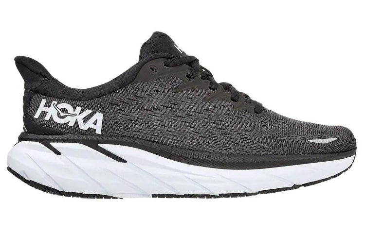 Hoka One One Clifton 8 Black White (Womens) 4 Hoka One One Clifton 8 Black White (Womens)