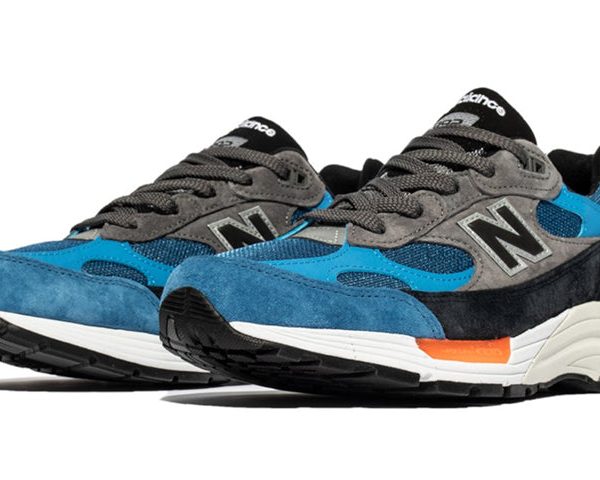 New Balance 992 Black Blue Grey