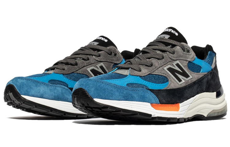 New Balance 992 Black Blue Grey 4 New Balance 992 Black Blue Grey