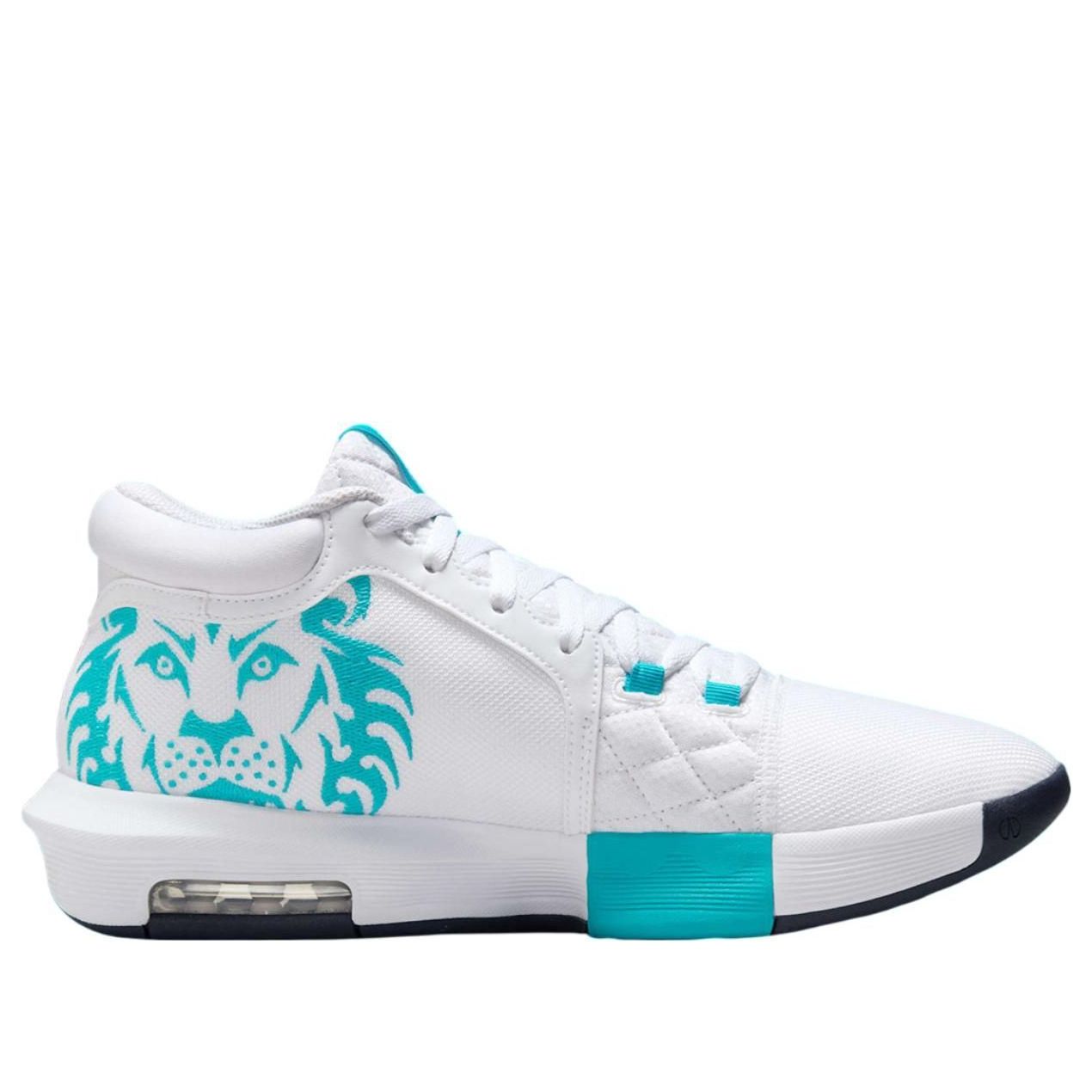 Nike LeBron Witness 8 White Dusty Cactus Obsidian 4 Nike LeBron Witness 8 White Dusty Cactus Obsidian
