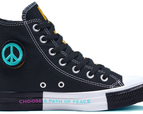 Converse Chuck Taylor All Star Hi Seek Peace Black Magenta (GS)