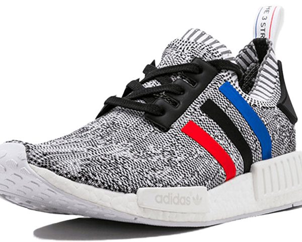 adidas NMD R1 Tri Color Stripes White