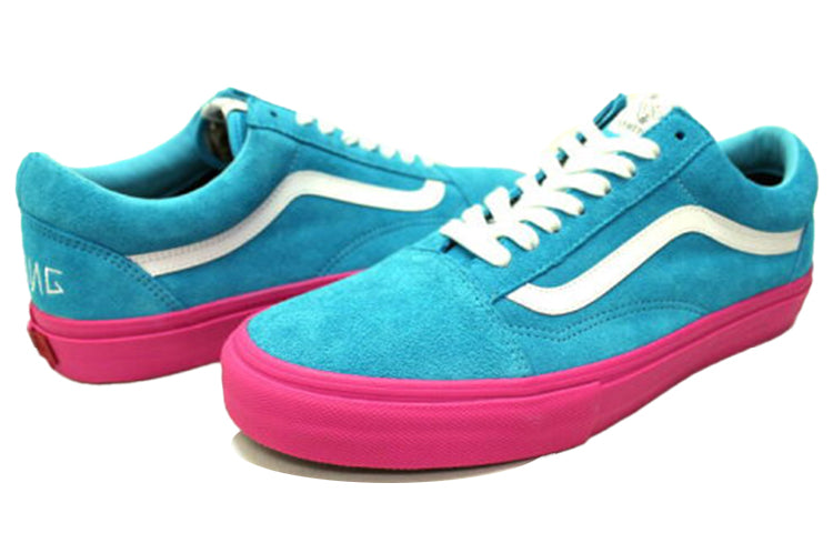Vans Old Skool Pro S Golf Wang Blue Pink 4 Vans Old Skool Pro S Golf Wang Blue Pink
