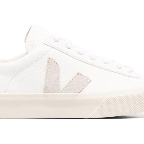 Veja Campo Low Chromefree Leather White Natural (Womens)