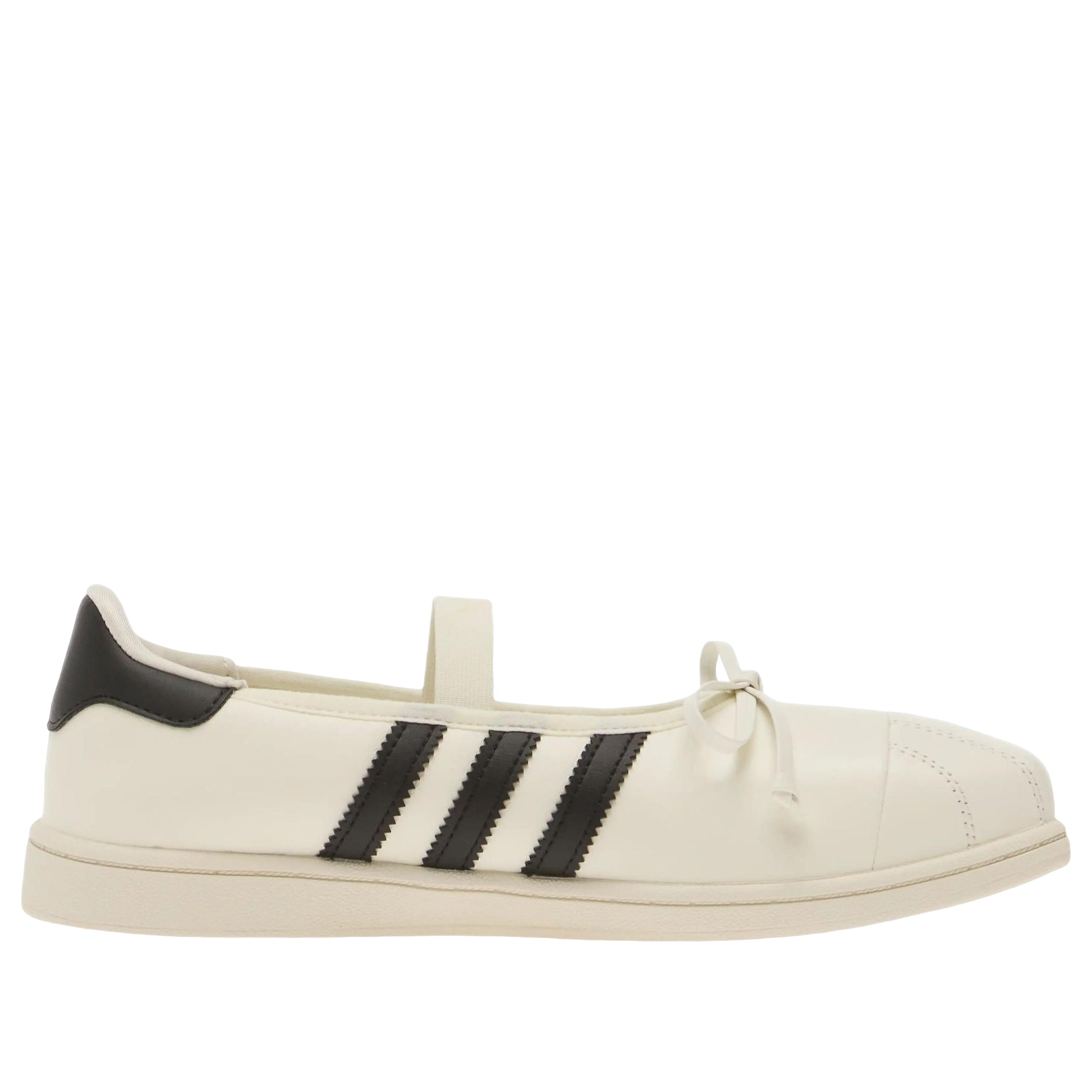adidas Superstar Square Toe Ballet JENNIE Off White Black (Womens) 7 adidas Superstar Square Toe Ballet JENNIE Off White Black (Womens)