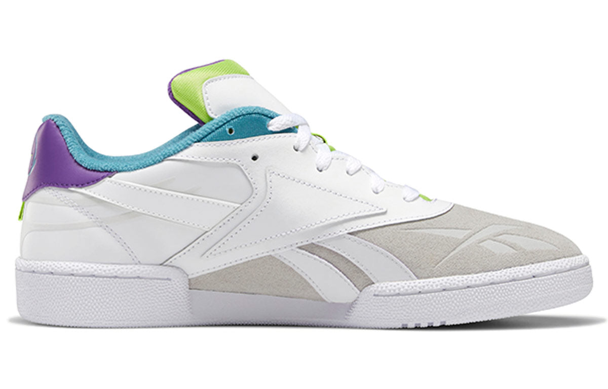 Reebok Club C RC 1.0 White Purple Grey 4 Reebok Club C RC 1.0 White Purple Grey