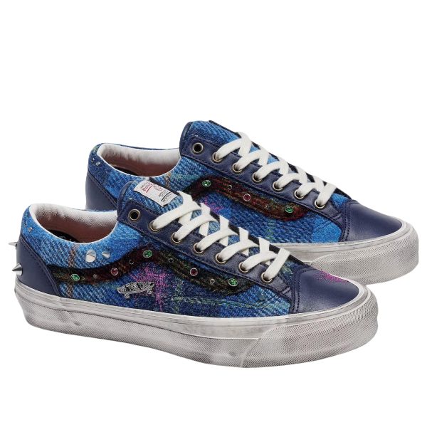 Vans Old Skool 36 Harris Tweed Blue Multi