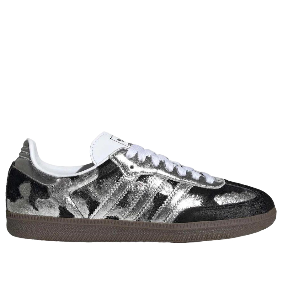 adidas Samba OG Black Pony Hair Silver Metallic (Womens) 4 adidas Samba OG Black Pony Hair Silver Metallic (Womens)