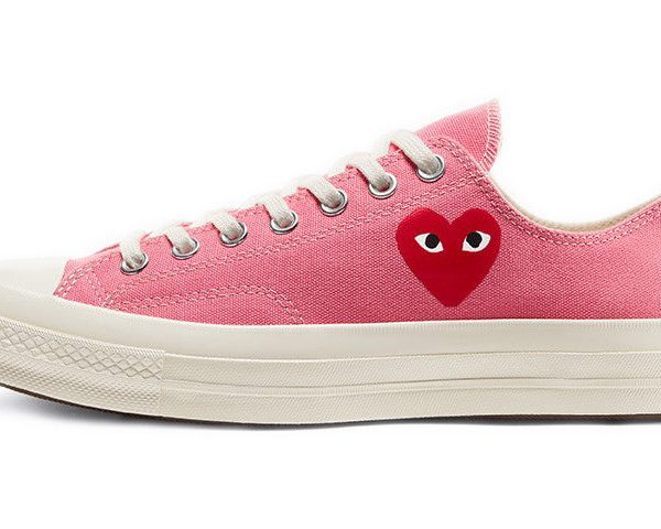 Converse Chuck Taylor All Star 70 Ox Comme des Garcons PLAY Bright Pink