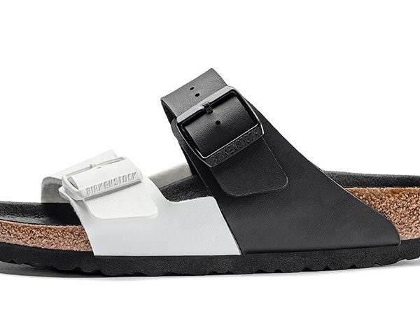 Birkenstock Arizona Split Birko-Flor Black White