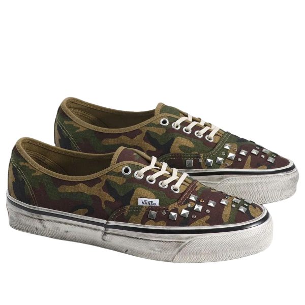 Vans Premium Authentic Woodland Camo Green