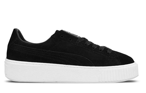 Puma Suede Platform Puma Black (Womens)