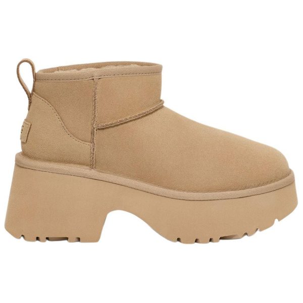 UGG Classic Ultra Mini New Heights Boot Mustard Seed (Womens)