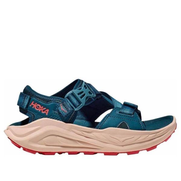 Hoka One One Infini Hike TC Blue Twilight Grapefruit (Womens)