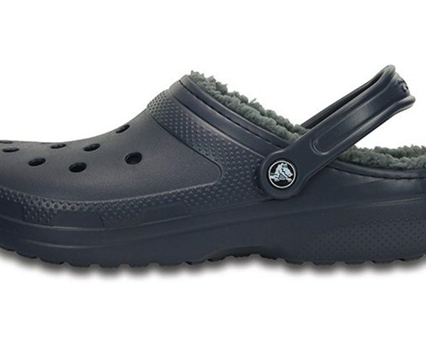 Crocs Classic Lined Clog Navy Charcoal