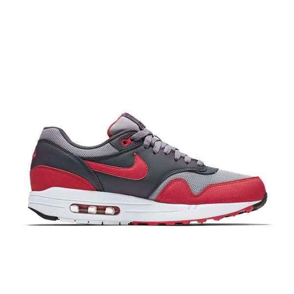 Nike Air Max1 Essential Wolf Grey/Gym Red-Dark Grey