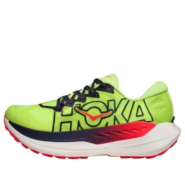 Hoka One One Rocket X Trail Neon Yuzu Neon Flame
