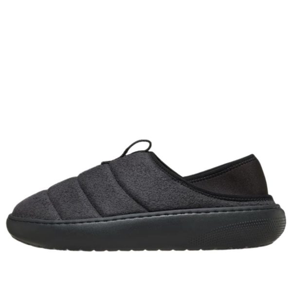 Crocs Classic Vegan Suede Moc Black