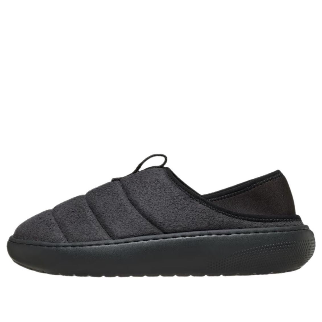 Crocs Classic Vegan Suede Moc Black 4 Crocs Classic Vegan Suede Moc Black