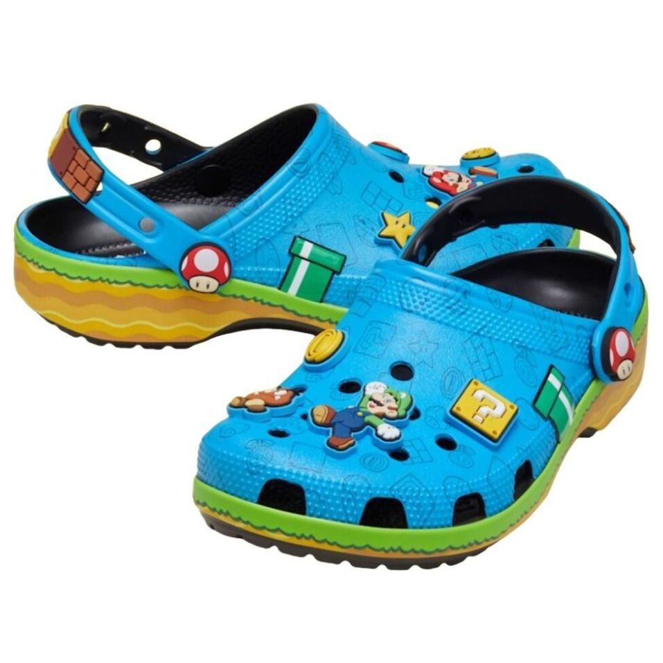 Crocs Classic Clog Super Mario Bros. Super Mario 5 Crocs Classic Clog Super Mario Bros. Super Mario