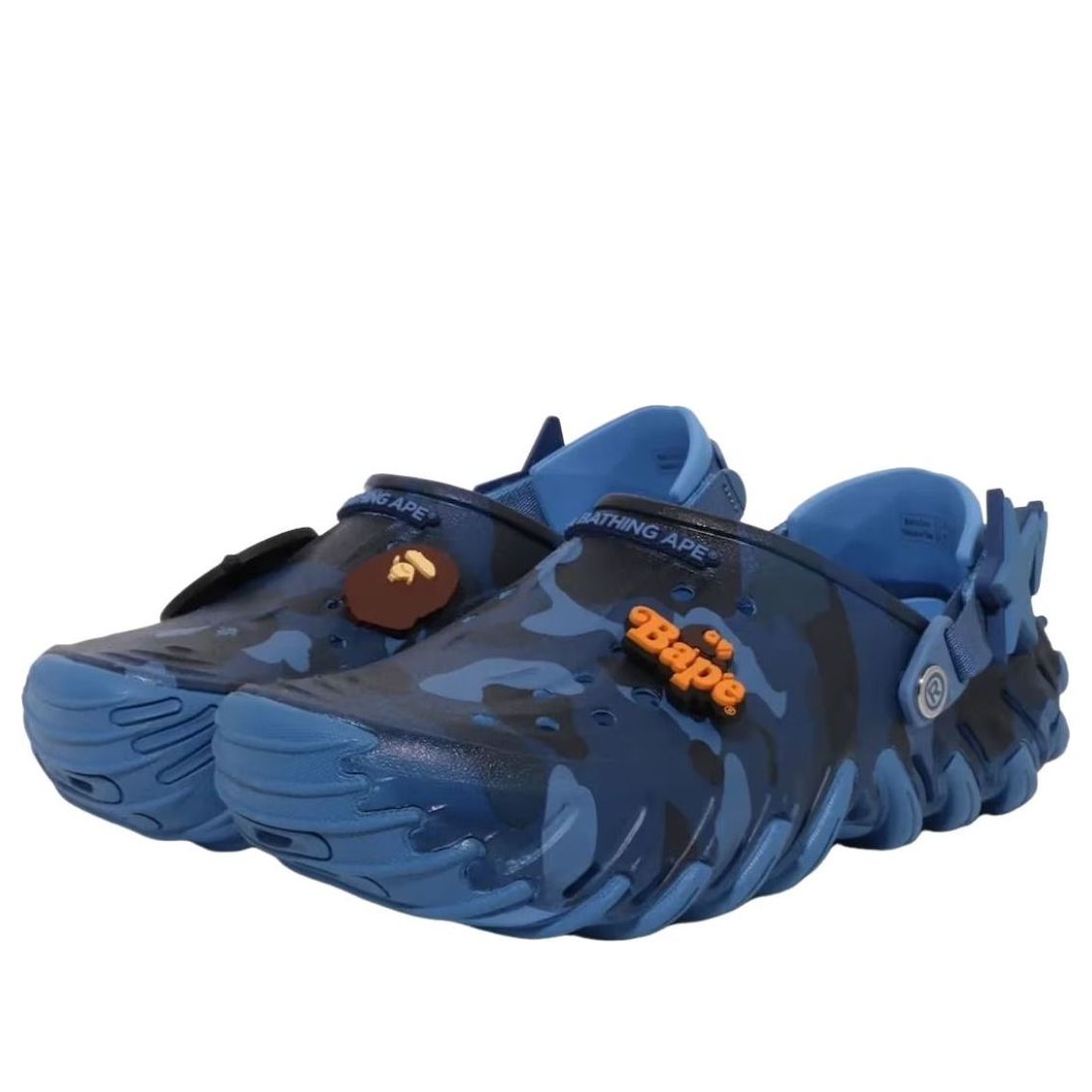 Crocs Echo RO Clog Bape Powder Blue Camo 4 Crocs Echo RO Clog Bape Powder Blue Camo
