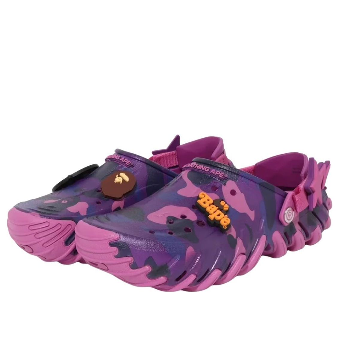 Crocs Echo RO Clog Bape Grapeberry Camo 5 Crocs Echo RO Clog Bape Grapeberry Camo