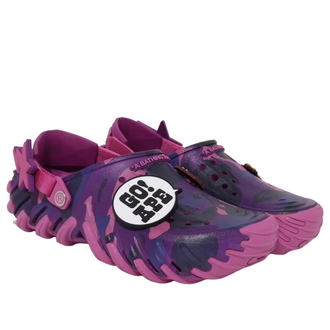 Crocs Echo RO Clog Bape Grapeberry Camo 6 Crocs Echo RO Clog Bape Grapeberry Camo
