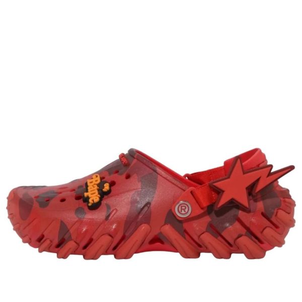 Crocs Echo RO Clog Bape Flame Camo