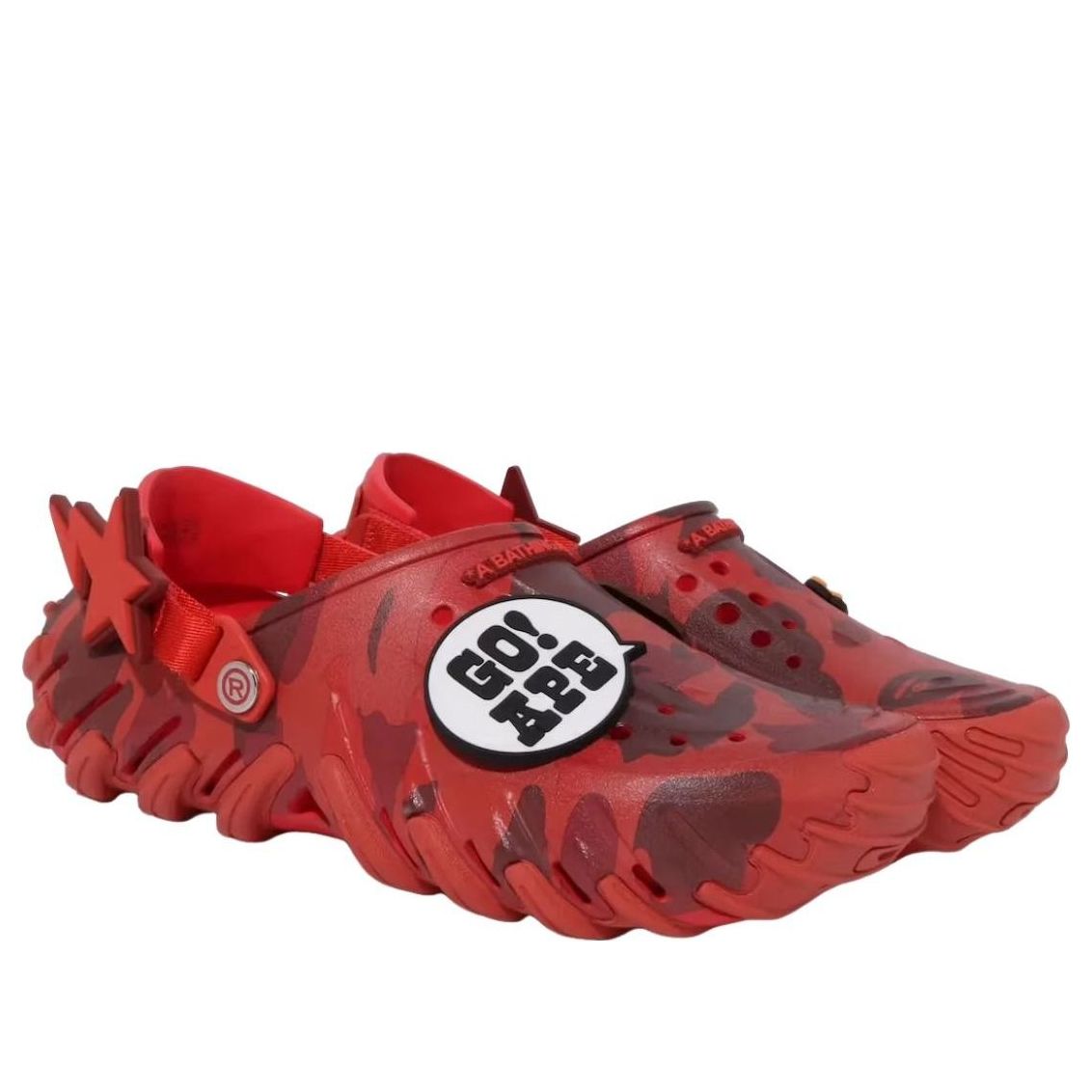 Crocs Echo RO Clog Bape Flame Camo 6 Crocs Echo RO Clog Bape Flame Camo