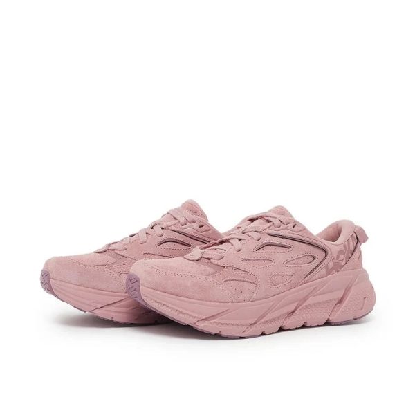 Hoka One One Clifton L Suede Pale Mauve
