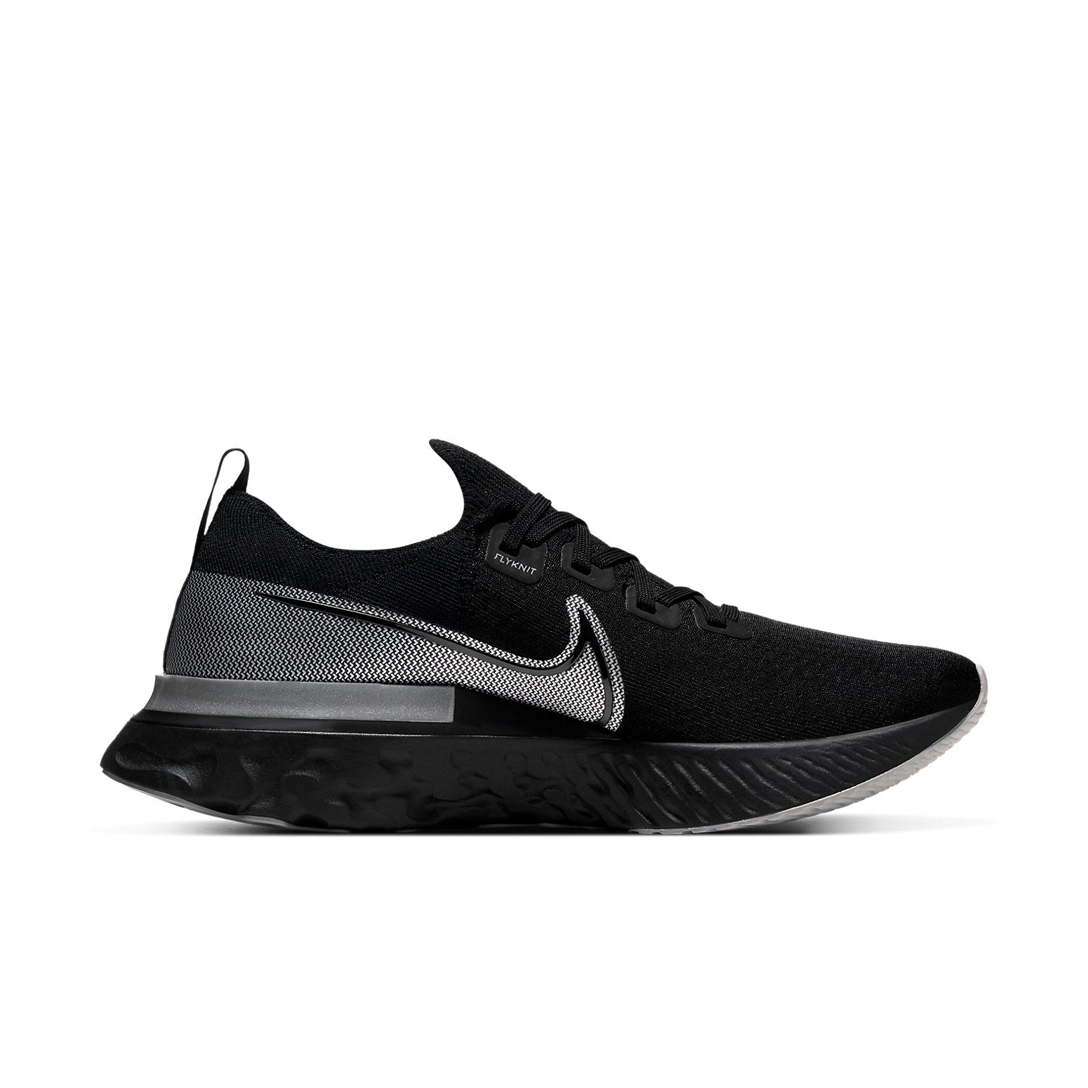 Nike React Infinity Run Black Metallic Silver 4 Nike React Infinity Run Black Metallic Silver