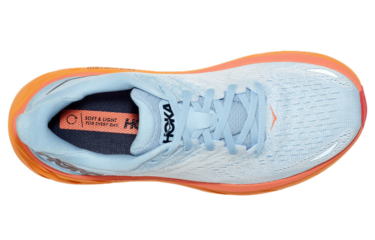 Hoka One One Clifton 8 Summer Song Ice Flow Orange (Womens) 5 Hoka One One Clifton 8 Summer Song Ice Flow Orange (Womens)
