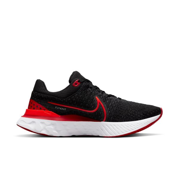 Nike React Infinity Run Flyknit 3 Blasck University Red (Womens)