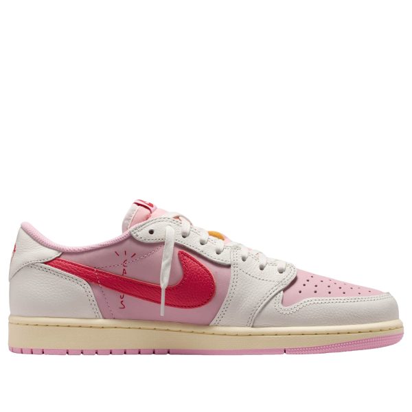 Jordan 1 Retro Low OG SP Travis Scott Sail Tropical Pink