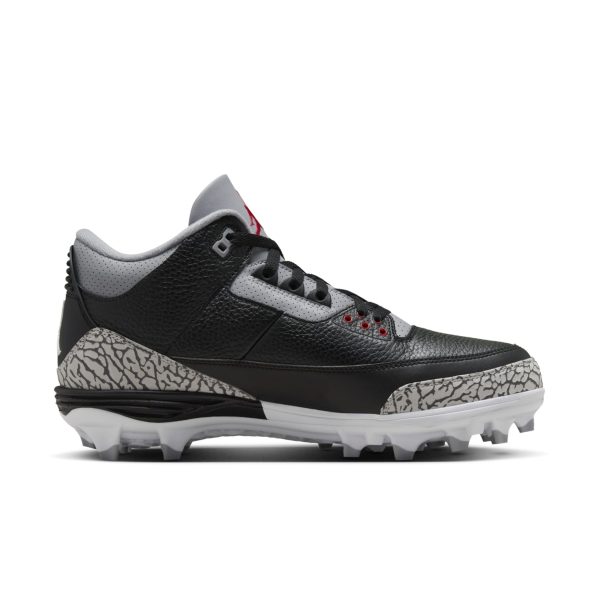 Jordan 3 Mid Retro TD Black Cement
